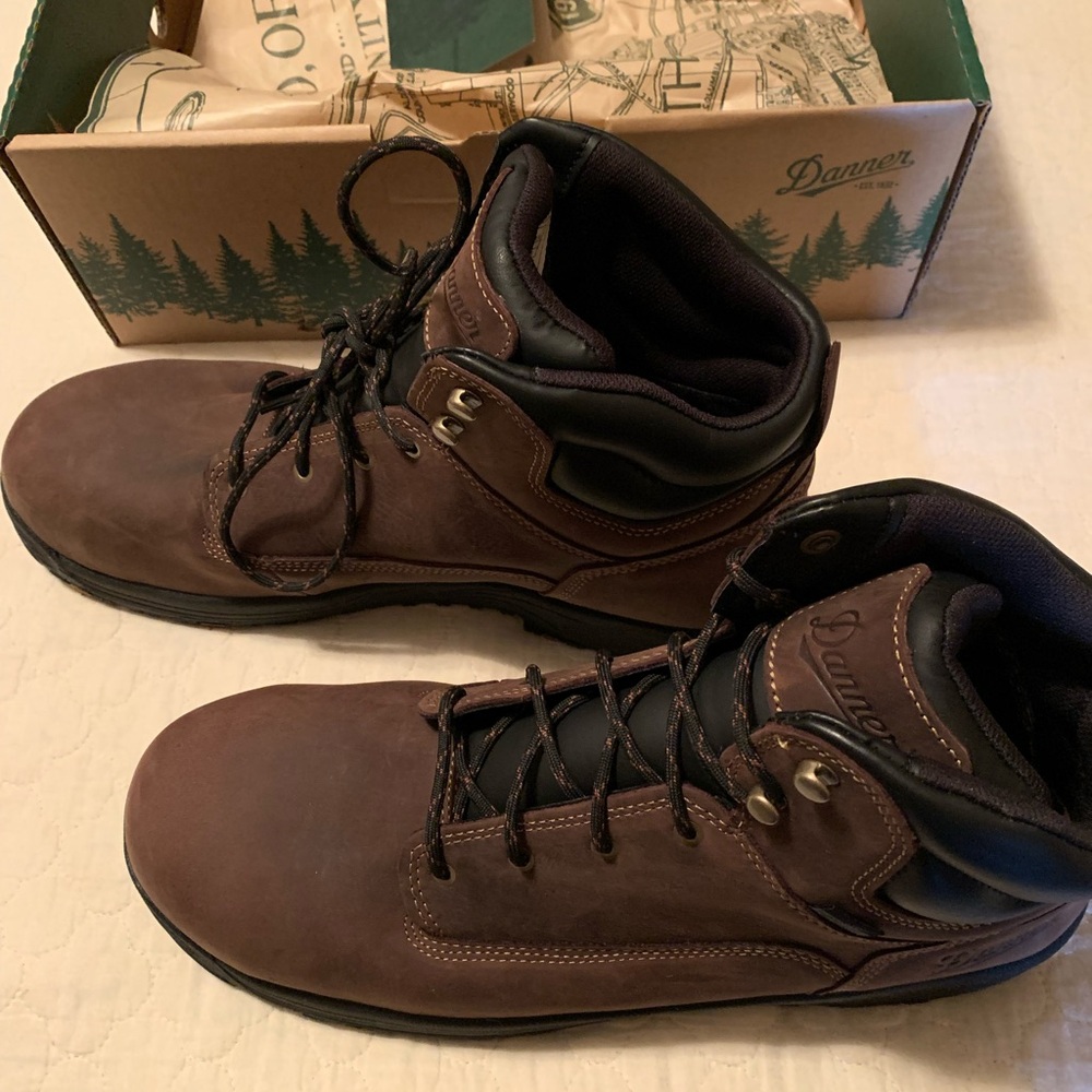 Danner Men's Dark Brown Leather Boots